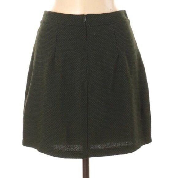 Everly Women's Medium Short Skirt Dark Green - Picture 3 of 5